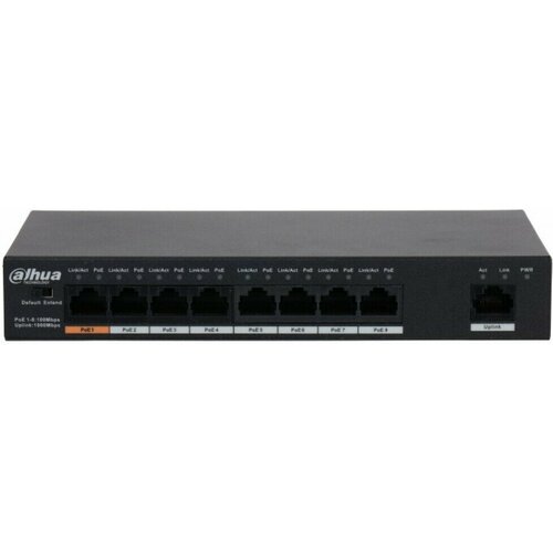 Dahua Коммутатор Dahua DH-PFS3009-8ET1GT-96 7279₽