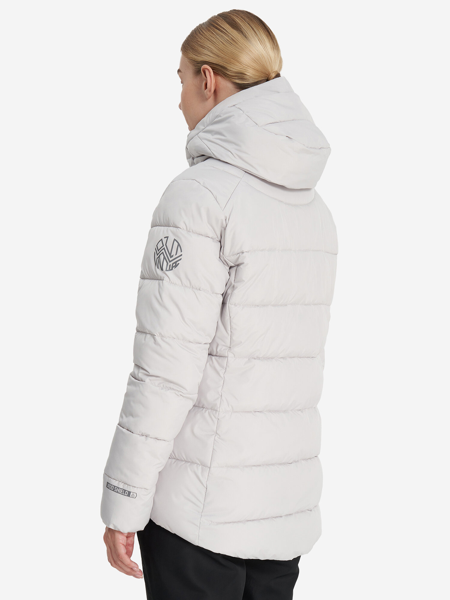 Пуховик OUTVENTURE, размер 50, светло-серый — фото 1