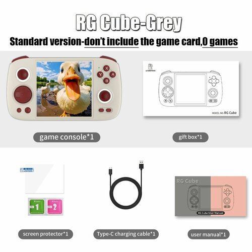 ANBERNIC RG Cube портативная игровая консоль Grey Machine Only 17709₽
