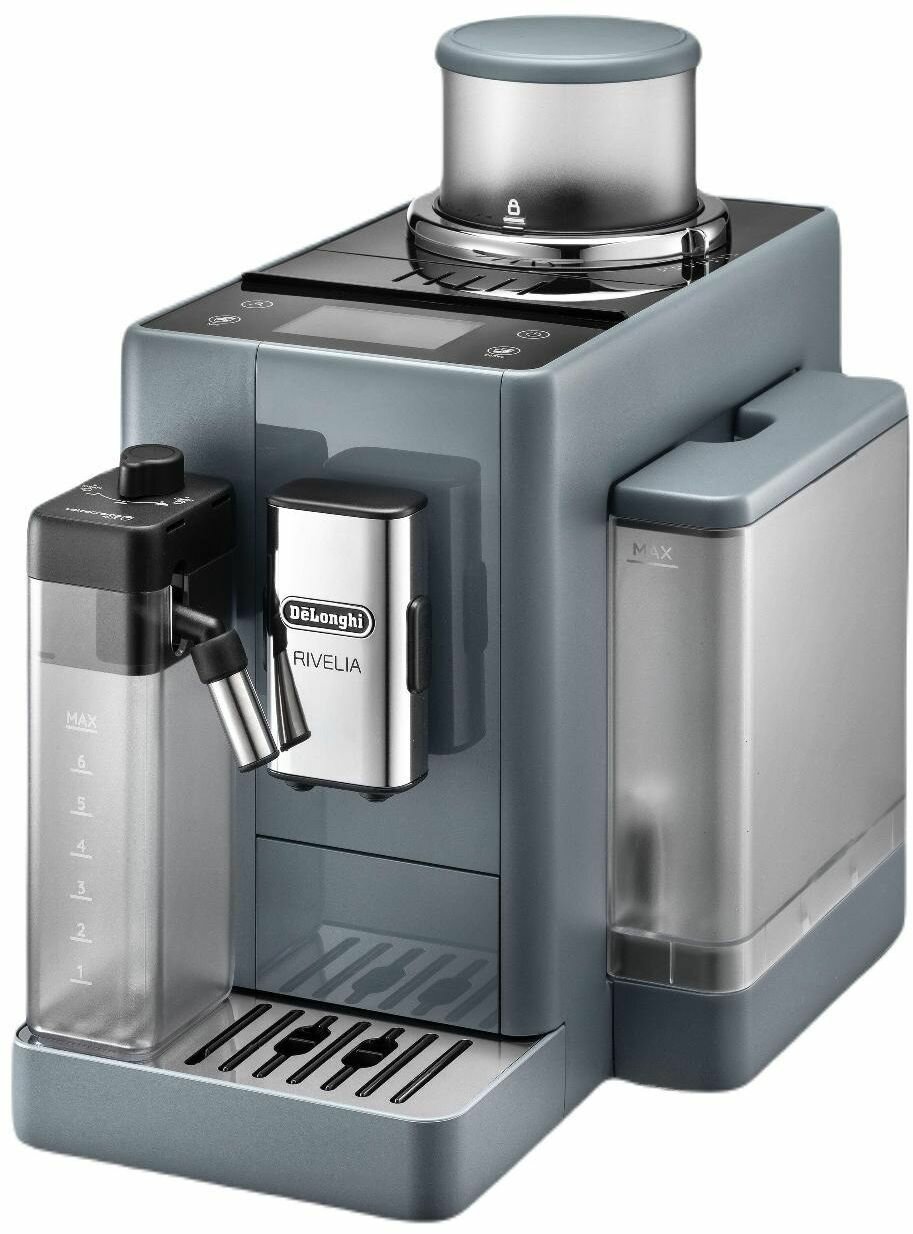 Кофемашина DeLonghi ExaM440.55, 1450Вт, 16 языков, 2 чашки, 13 степеней помола