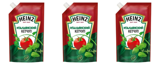Кетчуп Хайнц Итальянский, 320 гр, 3 шт
