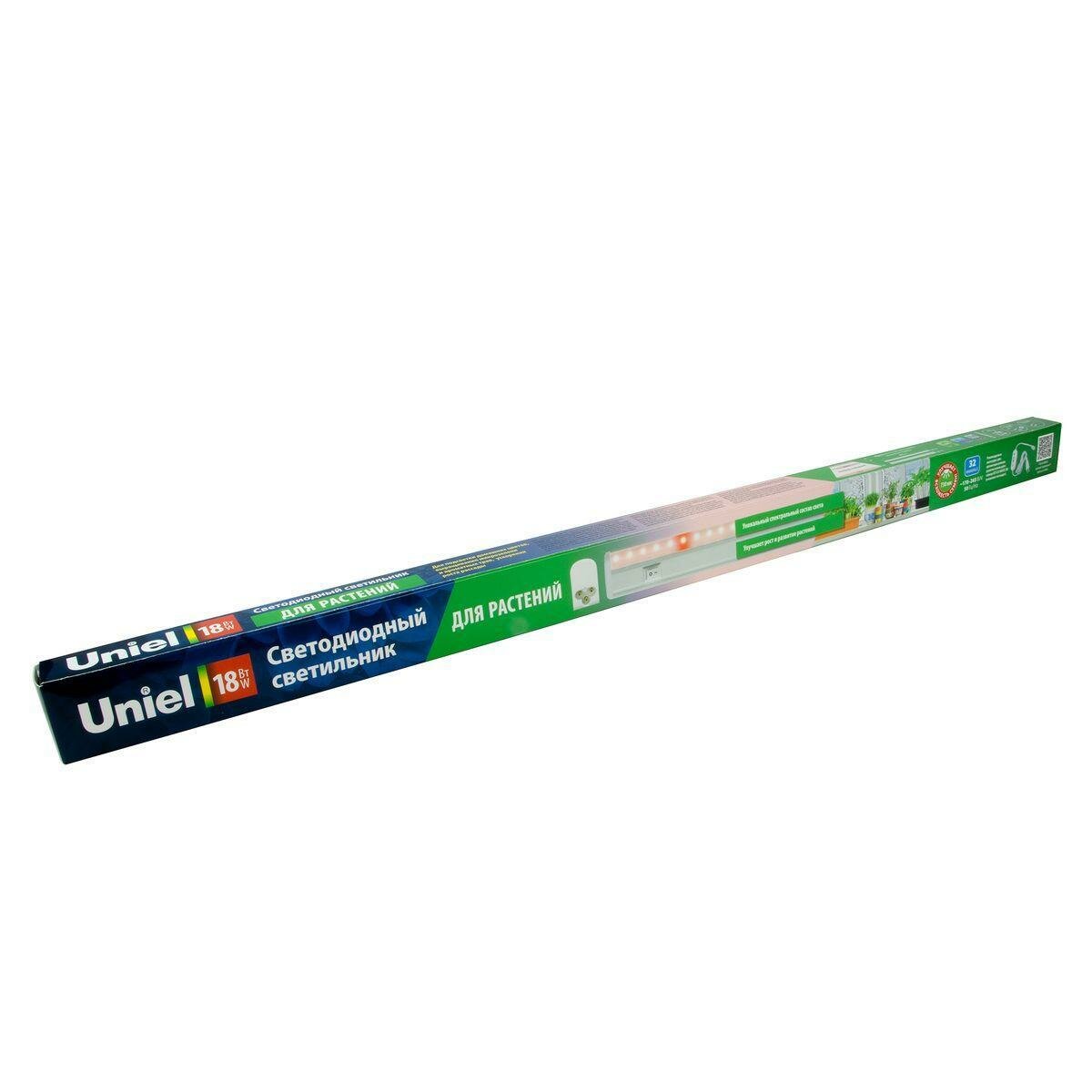 Uniel Настенный светодиодный светильник для растений Uniel ULI-P32 ULI-P32-18W/SPLX IP40 White