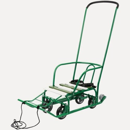 Изображение товара Санки Nika Тимка 5 Универсал+, Зеленый