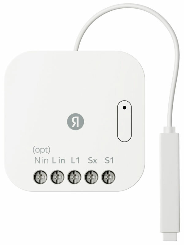 Умное реле Яндекс YNDX-00537 одноканальное Zigbee работает с Алисой