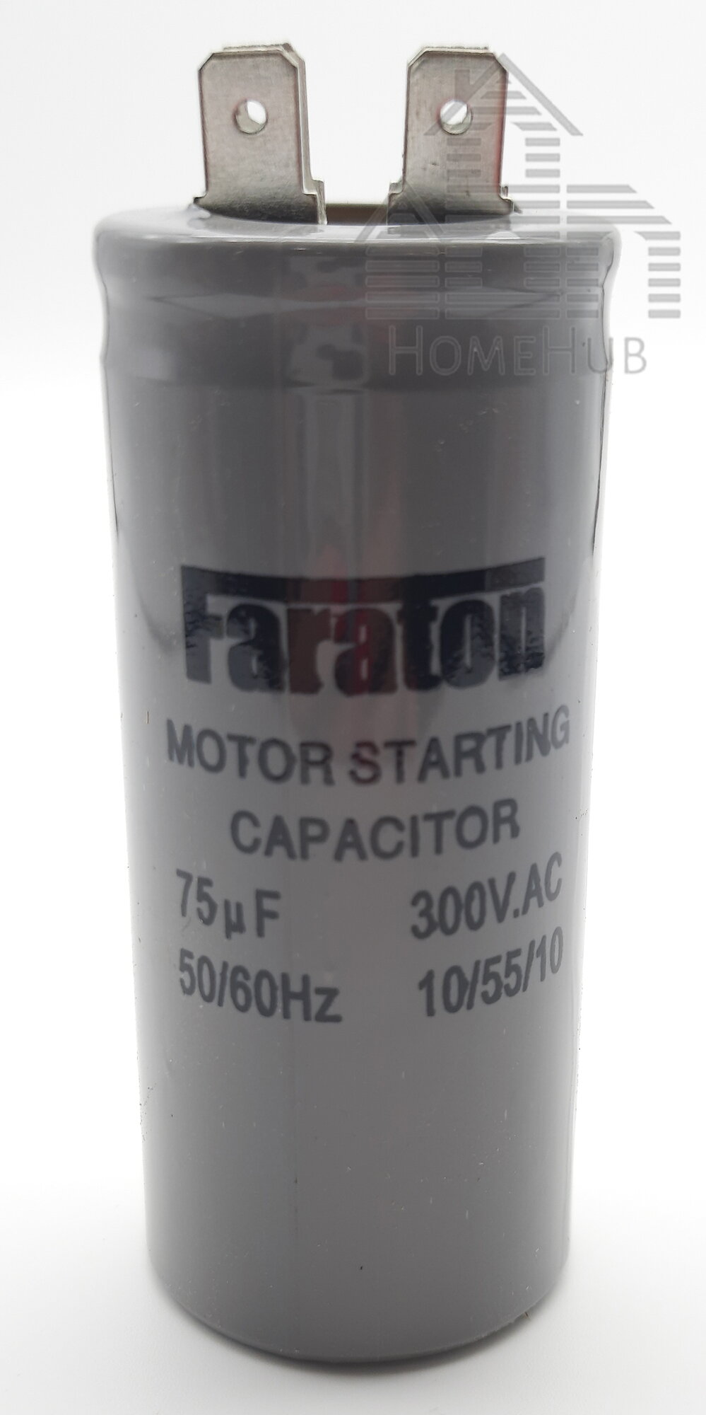 Пусковой конденсатор 75uF(мкф), 300V, CD-60, 34x82, клеммы