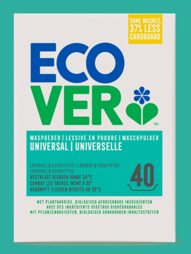 Изображение товара Cтиральный порошок автомат Ecover Universal экоконцентрат 3кг (Бельгия) без фосфатов