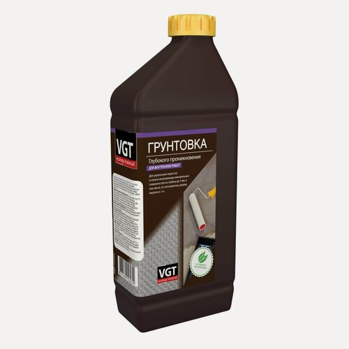 Изображение товара Грунтовка глубокого проникновения для внутренних работ ВД-АК-0301 VGT (1кг)
