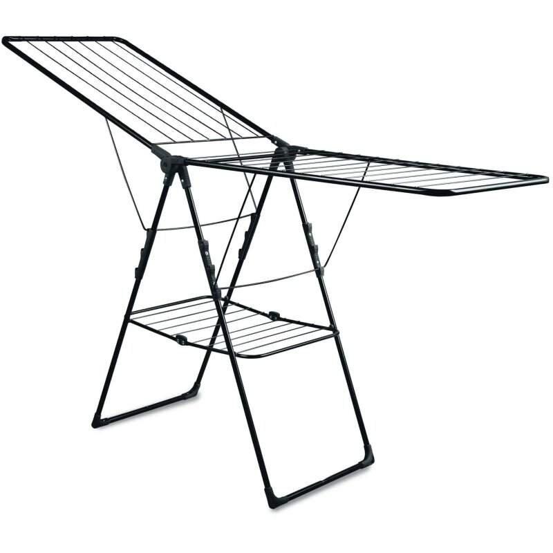 Сушилка для белья Nika напольная, складная, черная (СБ8П/Ч)