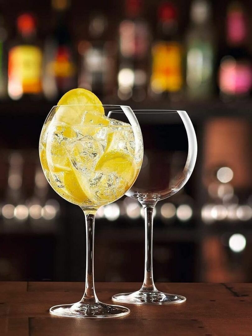 Бокалы для вина, подарочный набор Chef&Sommelier "Каберне Балон" 2 шт, 580 мл. Хрустальное стекло. Франция