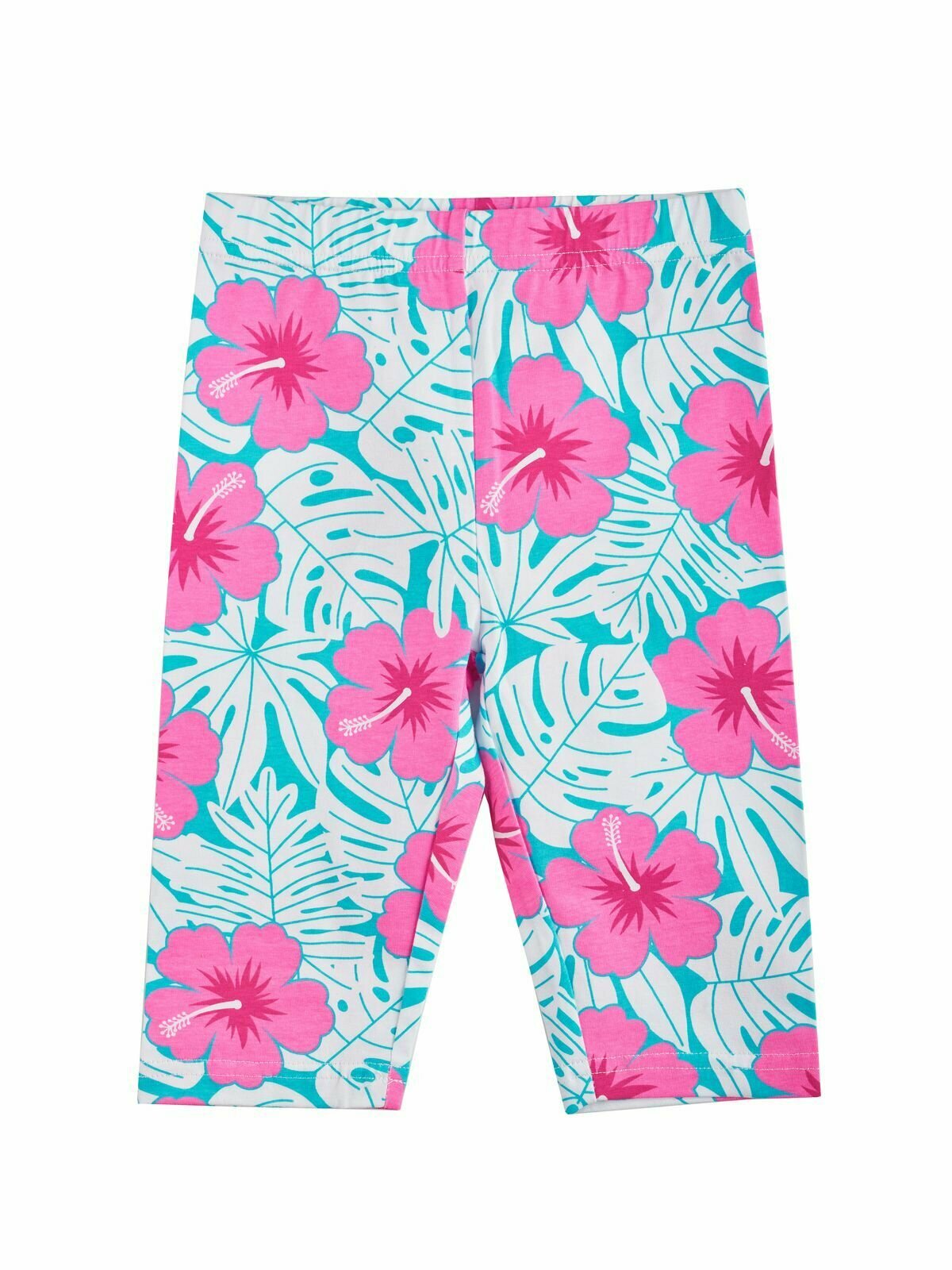 Капри Kari Kids размер 5-6 голубой/розовый