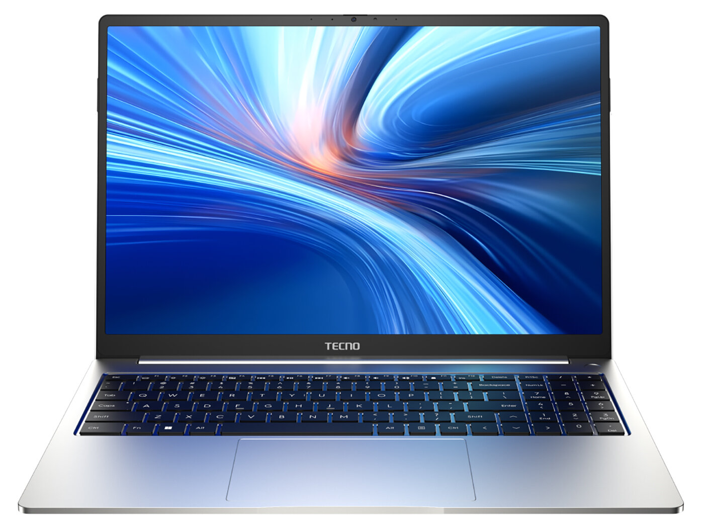 Ноутбук TECNO Megabook T16 2024 Moonshine Silver 4894947060977 (16", Core i7 13620H, 32 ГБ/ SSD 1000 ГБ) Серебристый