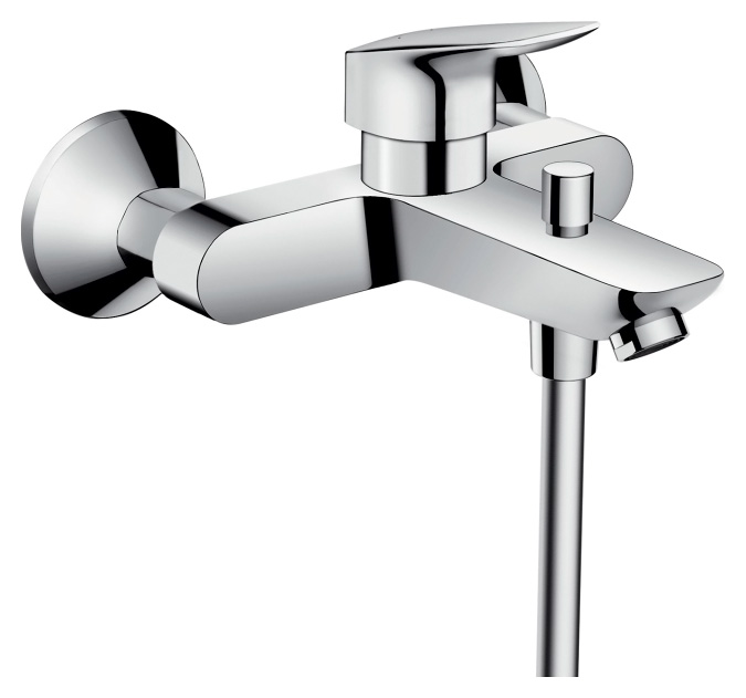 Смеситель для ванны и душа Hansgrohe Logis 71400000 для ванны с душем