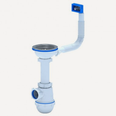 Изображение товара Сифон для мойки АНИ пласт Грот А0140