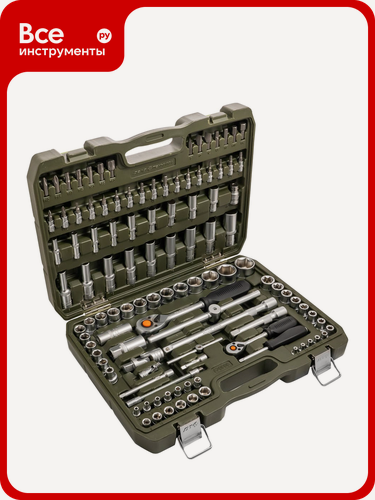 Изображение товара Набор, Дело, головок Дело Техники и принадлежностей 1/4", 1/2", 108предм.