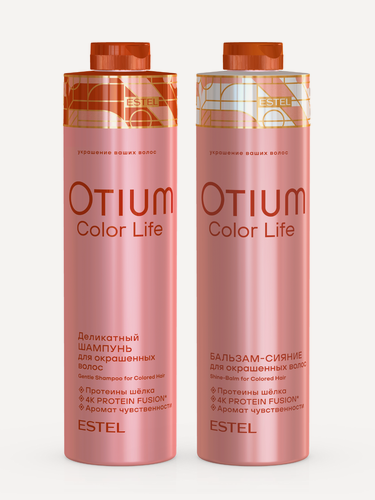 Изображение товара Набор ESTEL OTIUM COLOR LIFE Шампунь 1000 мл. + Бальзам 1000 мл.