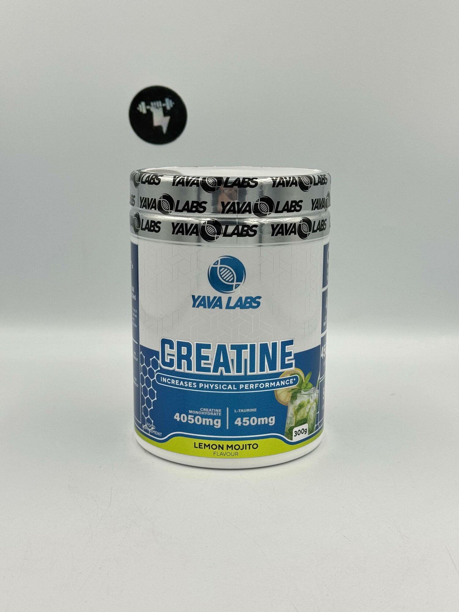 Yava Labs Creatine 300g вкус Лимон махито 50 порций креатин моногидрат