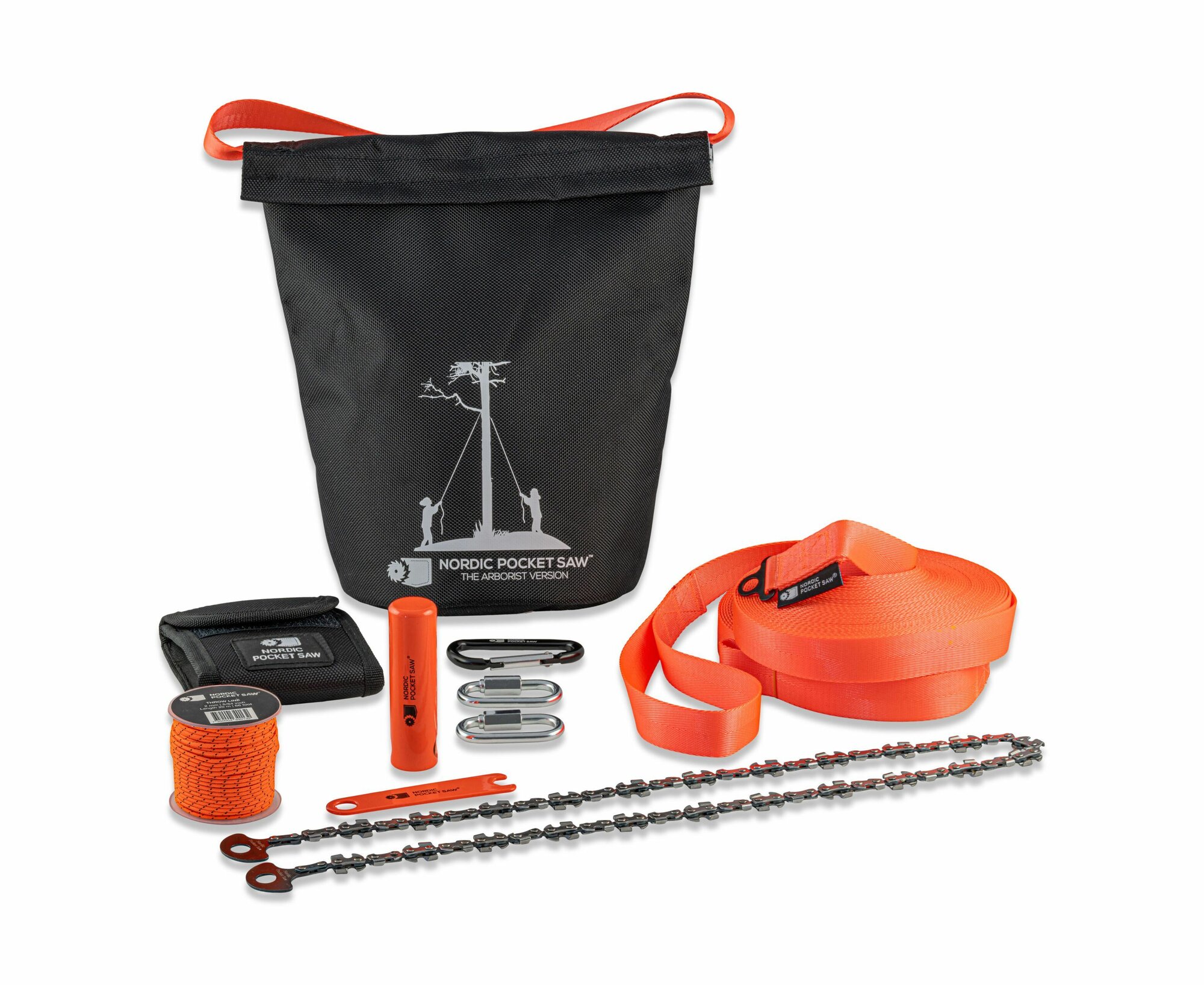 Пила цепная Nordic Pocket Saw The Arborist V.2 Throw Saw, Швеция.