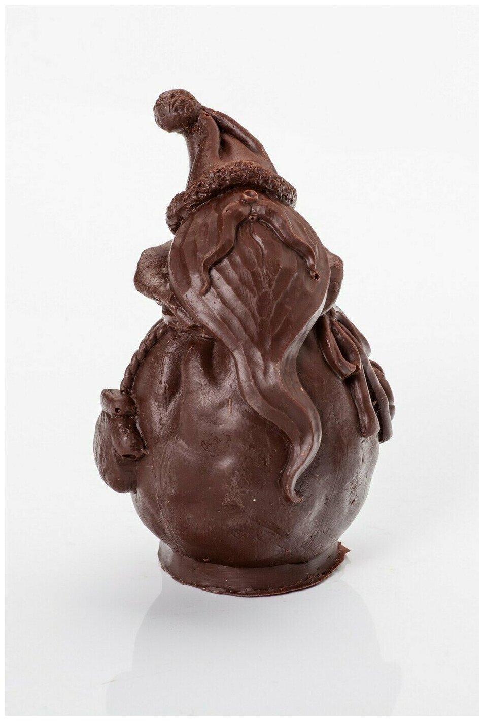 Подарочная шоколадная фигура Frade/Фраде - Дед мороз в мешке (вес-192г) (молочный)