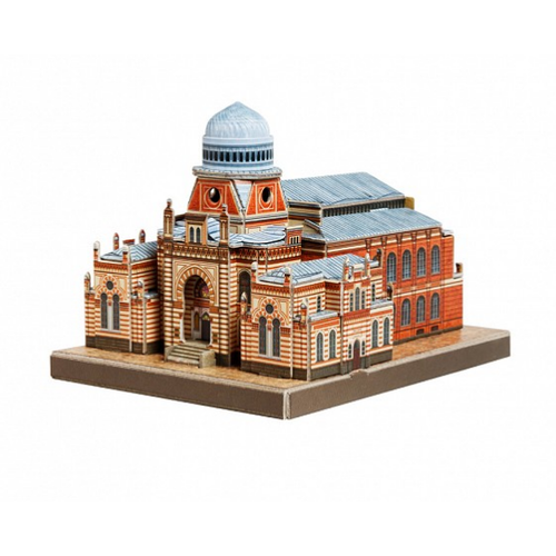 Большая хоральная синагога. Модель из картона Санкт-Петербург в миниатюре У649 модель из картона синагога в делемоне у334