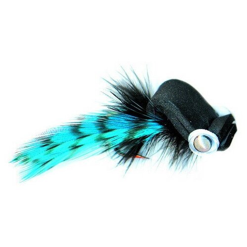 PFG, Мушка Chip's Peeper Frog, №4, Black, 12шт. (CE401BK)