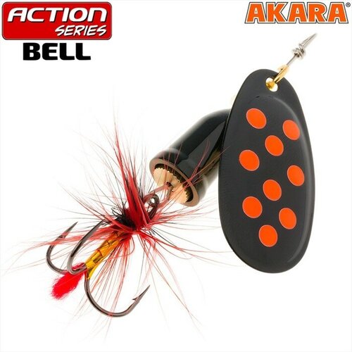 Akara Блесна вращающаяся Akara Action Series Bell, 6 г, цвет A8