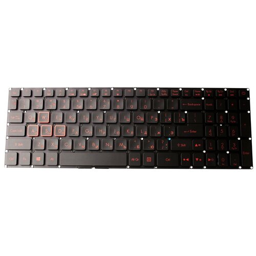 Клавиатура для ноутбука Acer AN515 с подсветкой pn NKI15130FT PK132421B00 2159₽