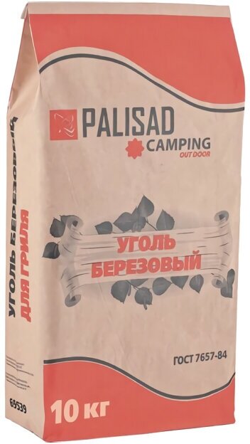 Уголь palisad березовый 10кг