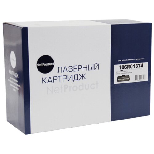 Картридж NetProduct N-106R01374, 5000 стр, черный чип xerox phaser 3250 106r01374 master 5k