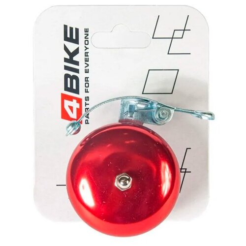 фото Звонок 4bike bb-3206, ударный (цвет красный)