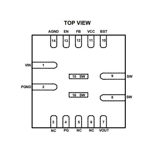 Микросхема NB671AGQ AND