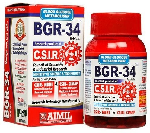 БГР-34 Аимил при диабете BGR-34 Aimil