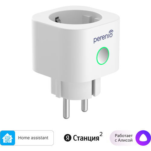 Perenio Power Link PEHPL01 умная розетка moes zp lz eu2u zigbee 16а мониторинг потребления таймер защита