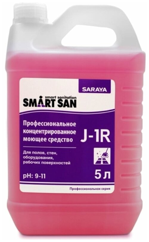 SMART SAN моющее средство С антибактериальным эффектом J-1R SARAYA