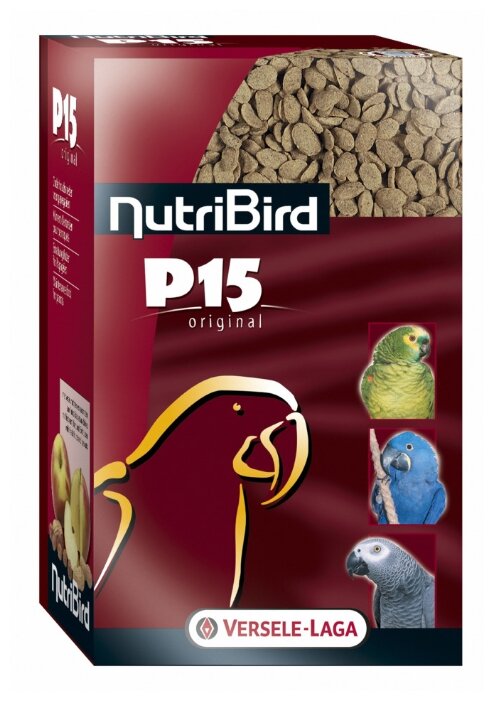 Versele-Laga корм NutriBird P15 Original для крупных попугаев