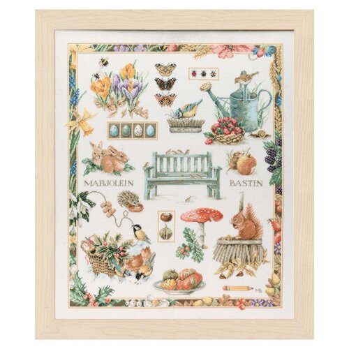 фото Pn-0007961 набор для вышивания lanarte 'четыре сезона' 52x63