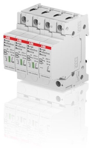 2CTB815710R1900 Ограничитель перенапряжения OVR T1-T2 3N 12 5-275sP QS ABB - фото №1