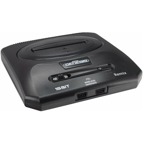 Игровая консоль Retro Genesis Remix Wireless 816Bit 600 игр беспроводные геймпады RCA 5932₽