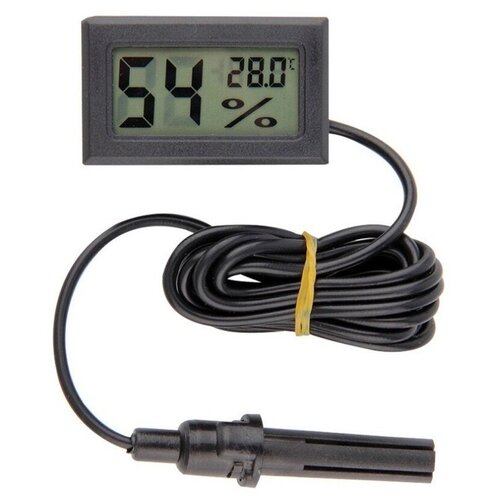 Термометр и гигрометр с выносным датчиком OEM LCD 29800₽