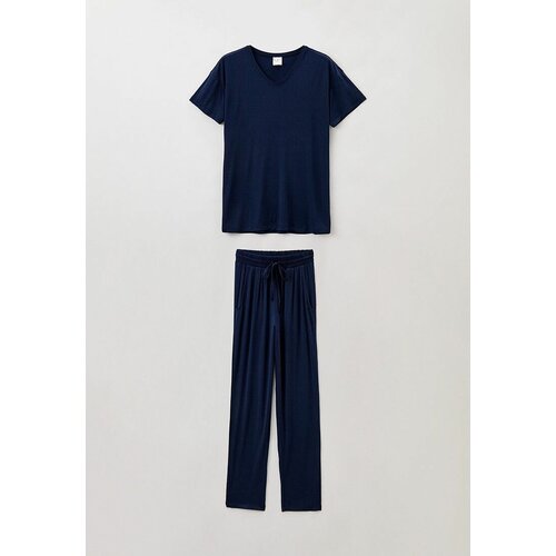 Пижама Luisa Moretti, брюки, размер 17/18, синий