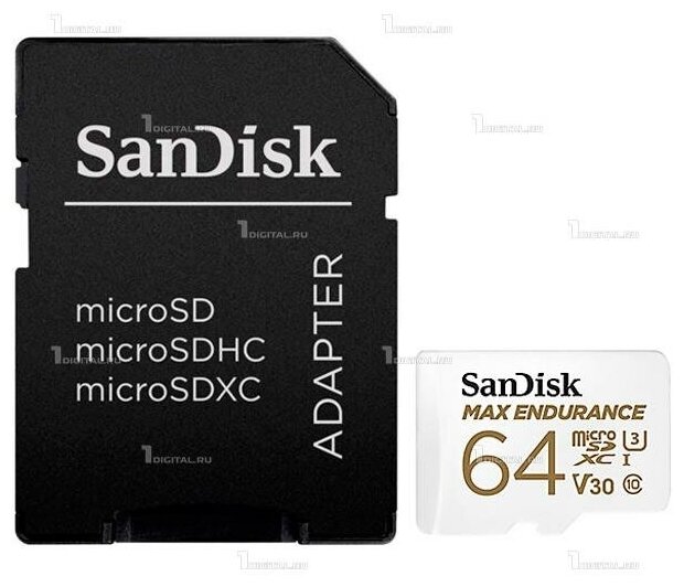 Карта памяти 64GB SanDisk microSDHC UHS-3 - фото №4