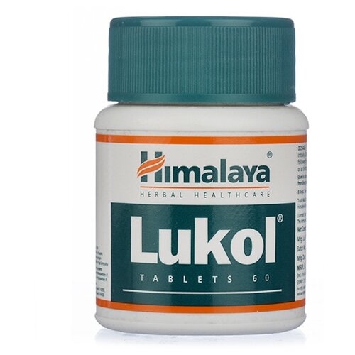 Таблетки Himalaya Herbals Lukol, 60 г, 60 шт.