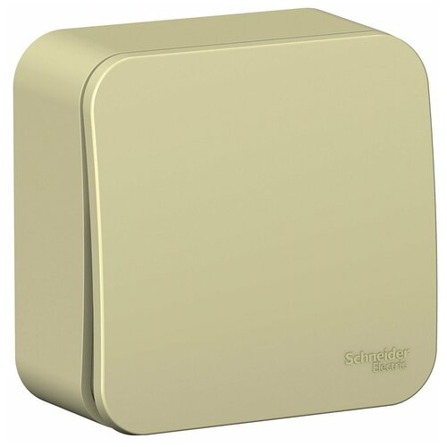 BLANCA о/у 1-клавишный выключатель (cх.1) изол.пл., 10а, 250B,бежевый {BLNVA101017}