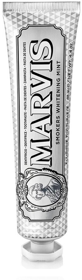 Зубная паста Marvis Smokers Whitening Mint отбеливающая 85 мл