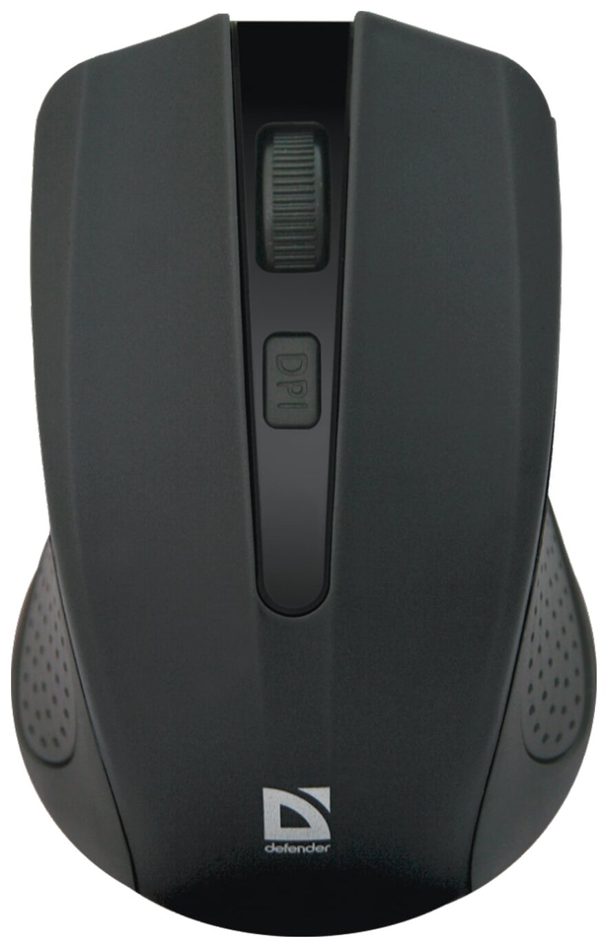 Defender Беспроводная оптическая мышь Accura MM-935 черный,4 кнопки,800-1600 dpi