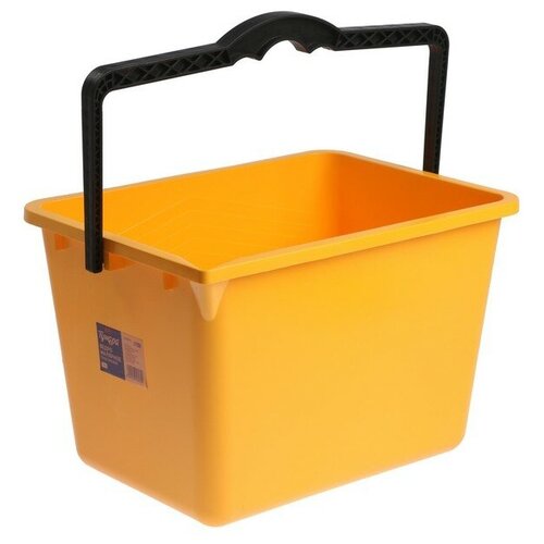Ведро малярное тундра 12 л прямоугольное пластик 976₽