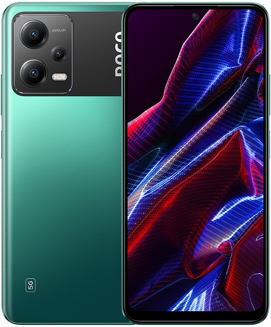 Смартфон POCO X5 5G 6+128Гб Green RU