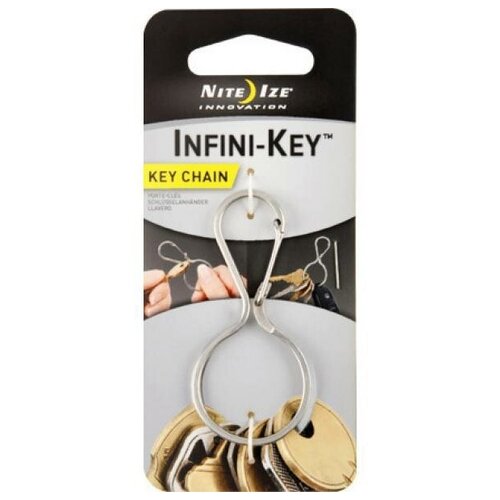 фото Кольцо для ключей nite ize infini-key key chain stainless