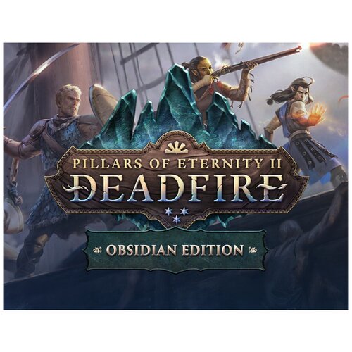 футболка женская белая из хлопка минимализм игры pillars of eternity ii deadfire 2739 Pillars of Eternity II: Deadfire - Obsidian Edition