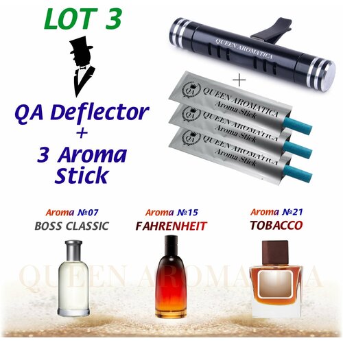 Арома набор Queen Aromatica LOT 1+3 Man 3, Ароматизатор салона