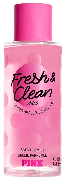 victoria's secret pink body spray fresh and clean